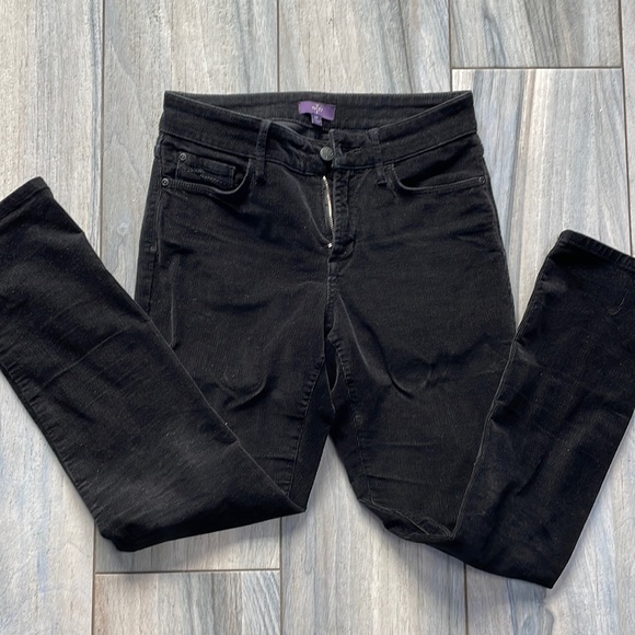 NYDJ Corduroy Slim Fit Pants 0P - Picture 1 of 8